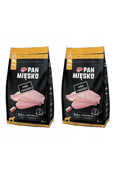 Pan Mięsko Hrană pentru câini Curcan cu carne de vânat S 2 x 3 kg