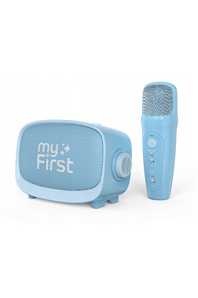 NO BRAND Aparat de karaoke 2-în-1, set boxă și microfon, Bluetooth 5, efecte ...