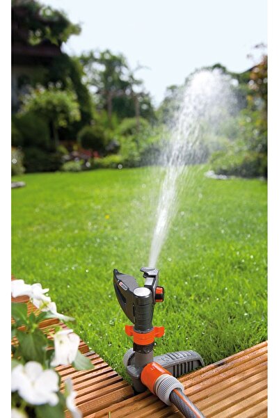 Gardena Aspersor rotativ Comfort 8141-20 - Acoperire de până la 490 m², Pe stâlp