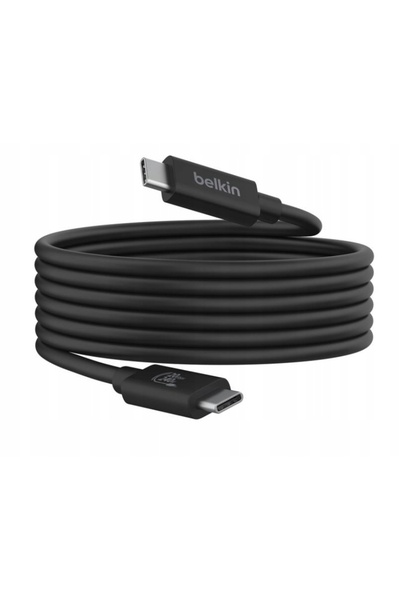 NO BRAND Belkin - Connect - Cablu USB-C la USB-C PD 3.1 240W, USB4 20 Gbps / 2m