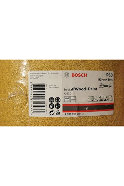 Bosch Rolă de hârtie abrazivă 93 mm x 50 m granulație 60 C470