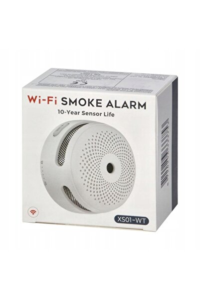 Orno XS01-WT DETECTOR DE FUM ALIMENTAT CU BATERII 9V CC Wi-Fi TUYA CERTIFICAR...