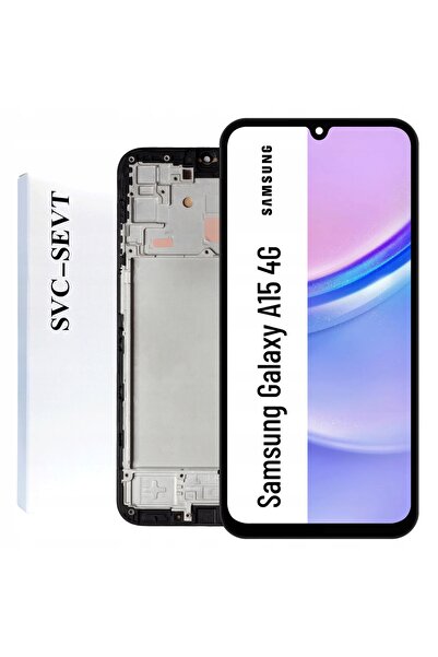 NO BRAND Display LCD pentru Samsung Galaxy A15 4G Ecran OLED cu ramă Original...
