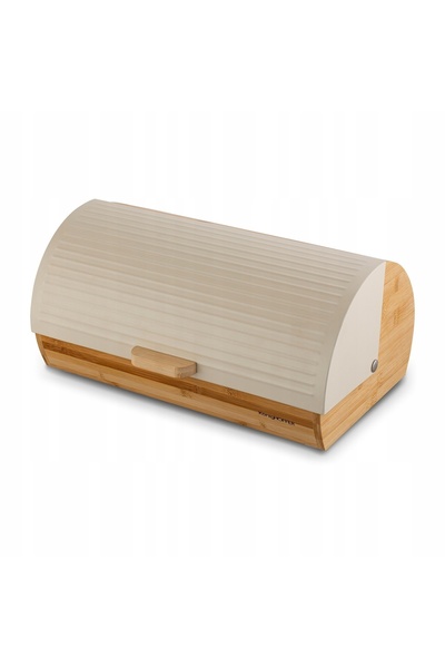 Konighoffer Cutie de pâine din bambus Pungi pentru pâine Bej de brutărie Fushion