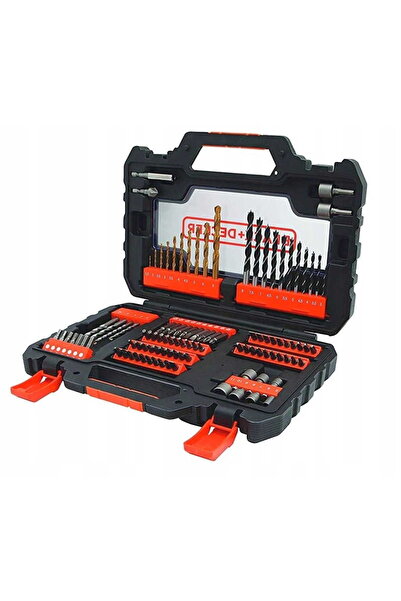 Black&Decker BLACK+DECKER A7230 SET DE BITURI ȘI FREZE 104 PIESE
