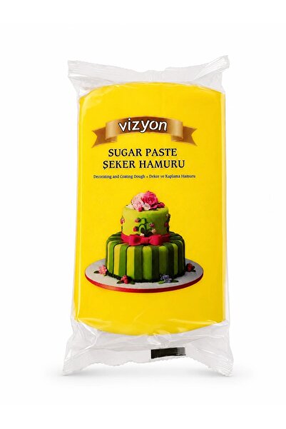VİZYON Pastă de zahăr galbenă 1 kg