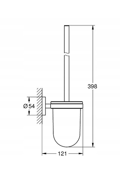 Grohe ESSENTIALS PERIE DE TOALETĂ 40374A01