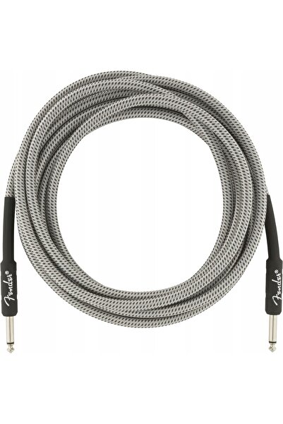 NO BRAND Cablu de instrument profesional Fender 15' WHT TWD Cablu de chitară ...
