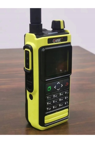 NO BRAND VERO VR-N76 verde neon radio portabil VHF/UHF GPS APRS/BSS IP67