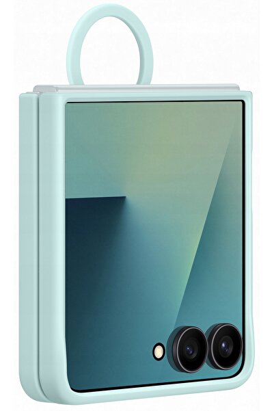 Samsung Husă tip inel Flip 7 verde mentă