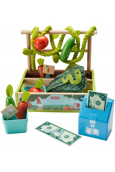 FISHER-PRICE BABY Jucărie din lemn FISHER PRICE MAGAZIN SUPERMARKET CU LEGUME...
