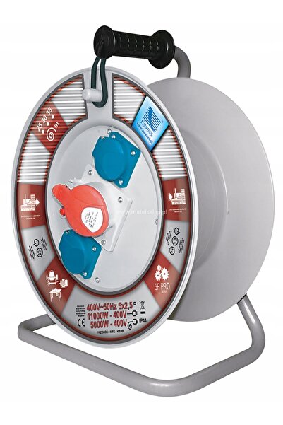 PAWBOL Tambur prelungitor electric 1x16A/5 2x230V IP44 TERMIK 1110-340RT