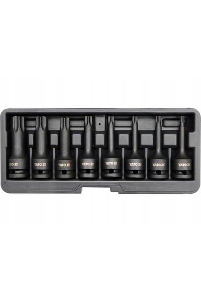 yato YT-1065 Set de chei tubulare Torx cu antrenare de 1/2 inch T30-T80