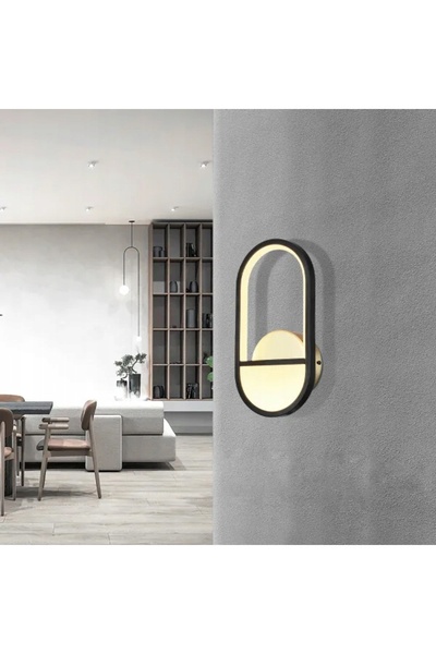 NO BRAND Aplică decorativă de perete, lampă LED 13,5 W, lumină caldă 2700 K, ...