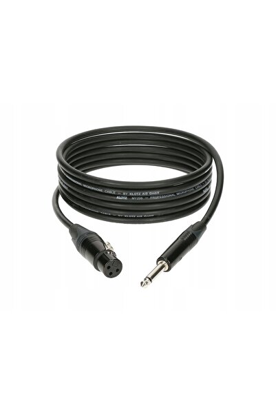 NO BRAND CABLU JACK 6,3 MONO TS – XLR 3 PIN FEMININ 1 m KLOTZ NEUTRIK PENTRU ...