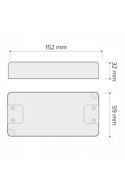 NO BRAND Sursă de alimentare LED 54W 24V Transformator Mecanic pentru benzi LED