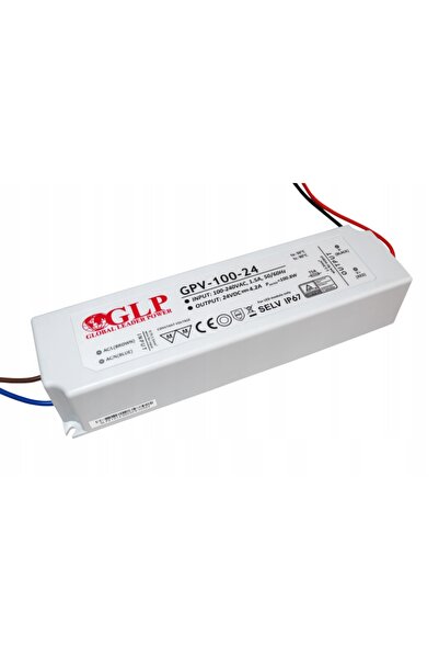 NO BRAND Sursă de alimentare impermeabilă 24V 100W 4A pentru bandă LED IP67
