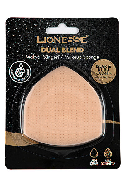 Lionesse Dual Blend Wet & Dry Makeup Sponge 2554 (with Grip Tape)