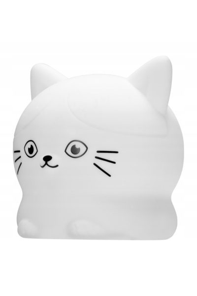 NO BRAND Lampă din silicon Redleaf Silly Cat