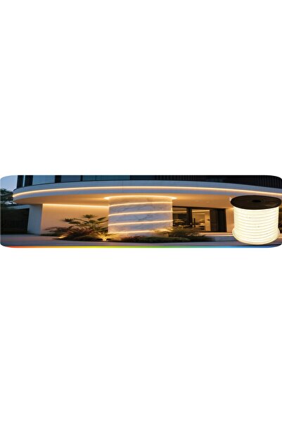 NO BRAND KIT LED COB STRIP 20m 230V ALB NEUTRU 4000K SE TEARĂ LA 10CM IP67 AD...