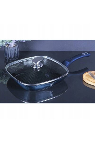 Berlinger Haus TIGAIE PENTRU GRĂTAR CU CAPAC, 28 CM, PENTRU INDUCȚIE ȘI GAZ