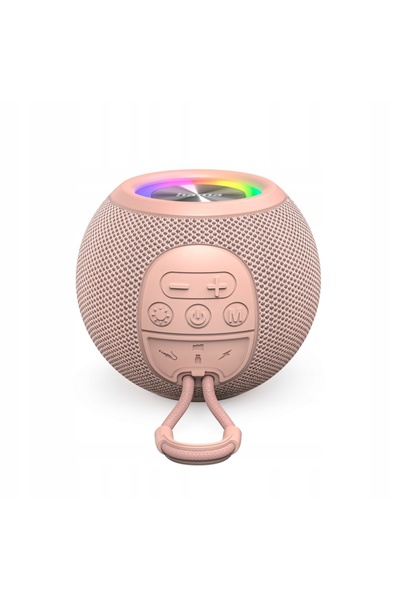 NO BRAND Boxă Bluetooth Portabilă MOBILE Hama BALLSHAPE 5W Roz wireless