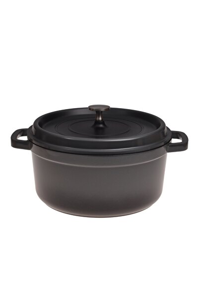 Kamille Caserolă tradițională din aluminiu de 16 cm cu capac, pentru aragaz, ...