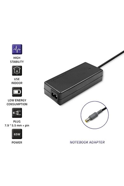 Qoltec Alimentator pentru laptop IBM Lenovo 65W 20V 3.52A 7.9*5.5+pin