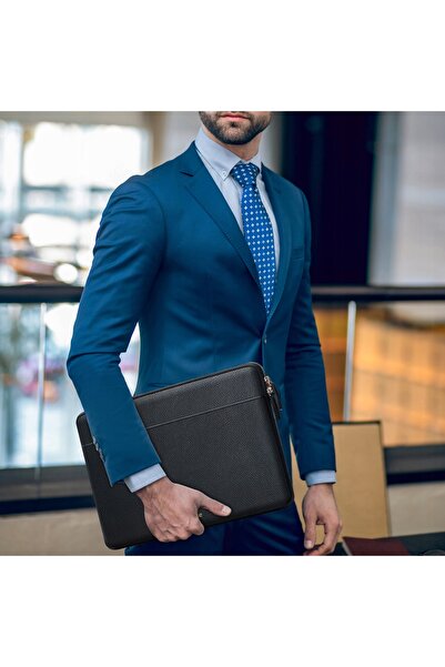 NO BRAND INNOSTYLE GEANTĂ DE LAPTOP DIN PIELE 15,6 16 IMPERMEABILĂ ETUI LUX L...