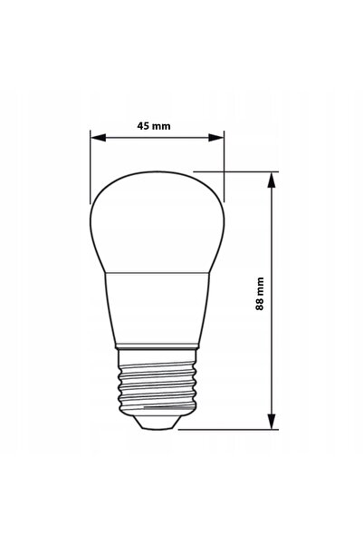 Philips Bec LED E27 2.8 = 25W 250lm 2700K Lumină caldă 230V CorePro 10x