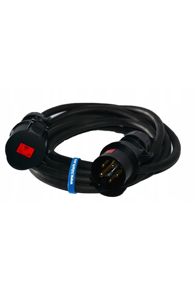 NO BRAND Prelungitor din cauciuc 50m H07RN-F 5x6 IP44 32A