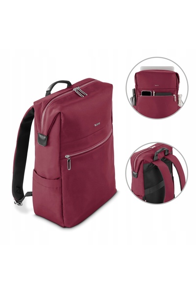 Hama Rucsac suprem pentru laptop de 16.2 ", roșu, cu buzunar pentru tabletă ș...