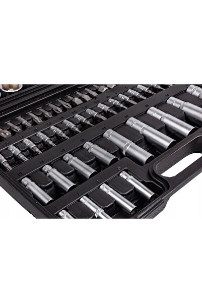 MASTIFF Set de scule: chei tubulare, capete Torx, 108 piese