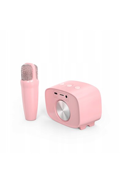 NO BRAND Aparat de karaoke 2-în-1, set boxă și microfon, Bluetooth 5, efecte ...