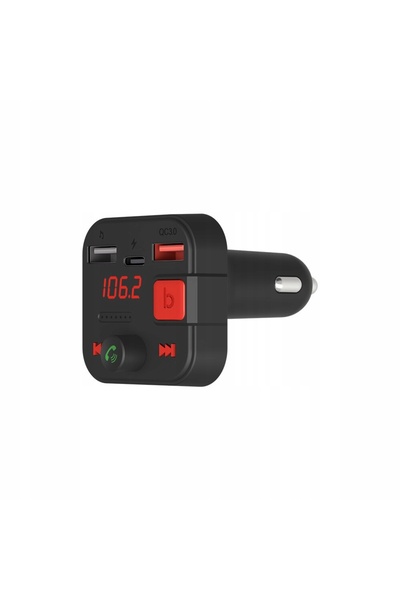 Savio Transmițător Bluetooth 5.3 Încărcător USB QC Receptor AUDIO FM MP3 TR15