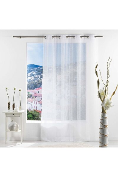 Douceur D'INTERIEUR Perdea decorativă albă universală 140x240