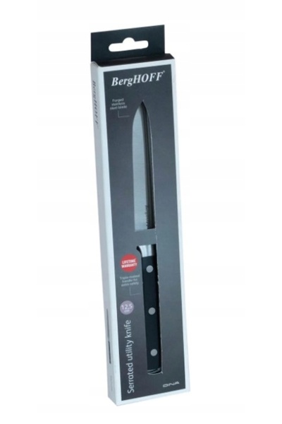 Berghoff Cuțit universal zimțat Gene 12.5cm Oțel inoxidabil