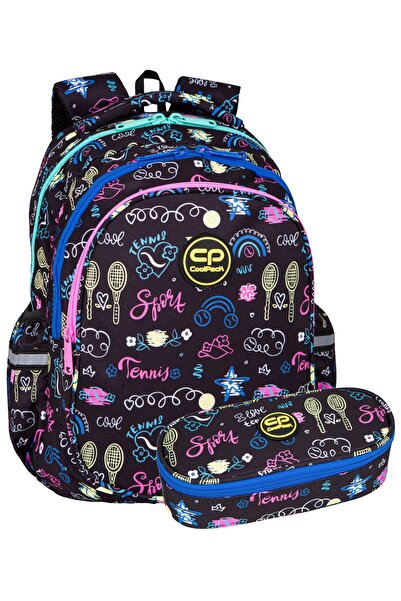 NO BRAND COOLPACK JERRY Rucsac școlar pentru tineret, cu trei compartimente, ...