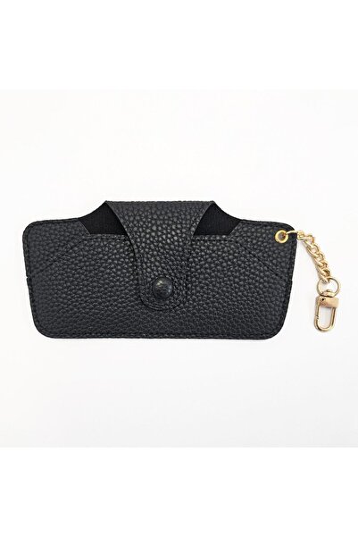Zâna Casei Black Sunglasses Case with Clip