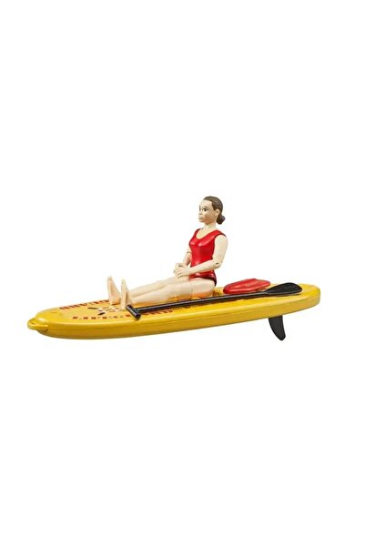Bruder 62785 figurină lucrător de salvare acvatică la bord