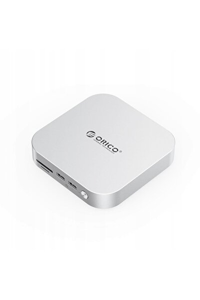 Orico Docking station pentru MacMini, USB-C 10 Gbps, cu carcasă M.2 NVMe, met...