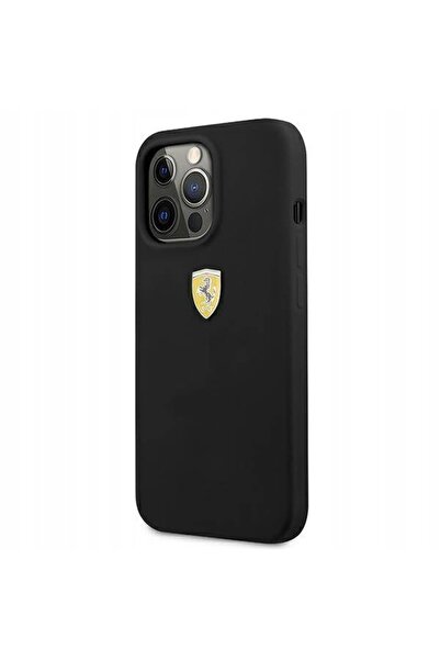Ferrari Husă rigidă din silicon pentru iPhone 13 Pro Max de 6,7 inci, rezistentă