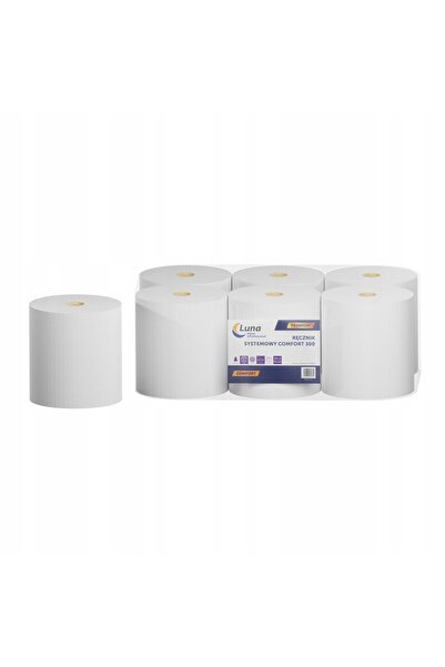 NO BRAND Prosoape de hârtie LUNA HP 300 comfort 6 bucăți