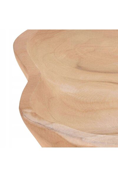 Home Styling Collection Bol din lemn pentru gustări, decorativ, în formă de s...