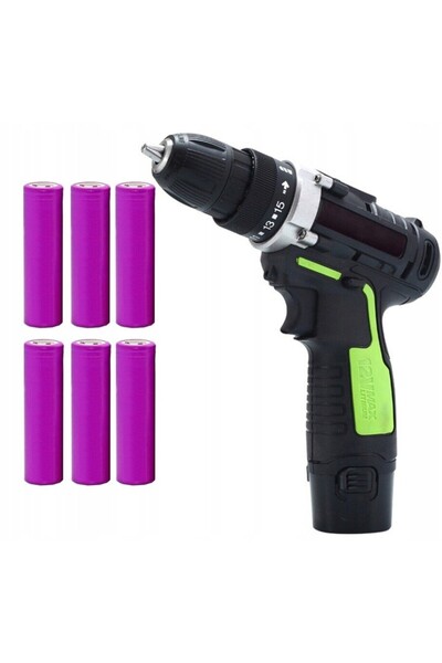 NO BRAND BATERIE 18650 3.7V LI-ION, 10 BUCĂȚI, PENTRU LANTERNĂ, POWER BANK, T...