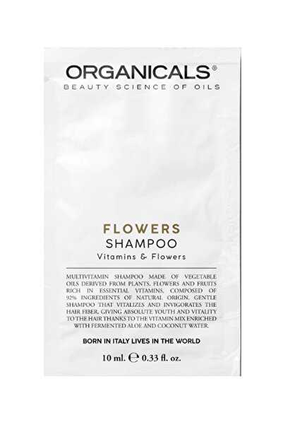 Organicals FLOWERS Shampoo Vitamins&Flower; multivitamin shampoo 10 ml