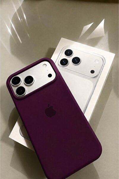 iPhone 17 Pro Uyumlu Lansman Silikon Kılıf İçi Kadife Soft Touch Kamera Korumalı
