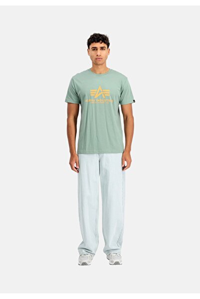 Alpha Industries T-Shirt Basic Big Logo Kurzarmshirt