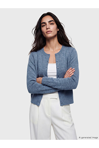 LC Waikiki Crew Neck Women's Knitwear Cardigan
