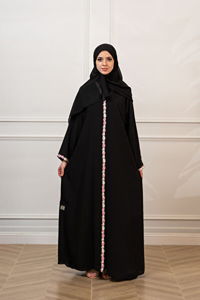 LAVİNİA عباية نسائية من لافينياو قماش انترنت قصه عادي
